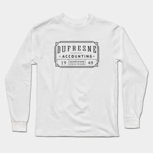 Dufresne Accounting - Shawshank State Prison 1949 - vintage logo Long Sleeve T-Shirt